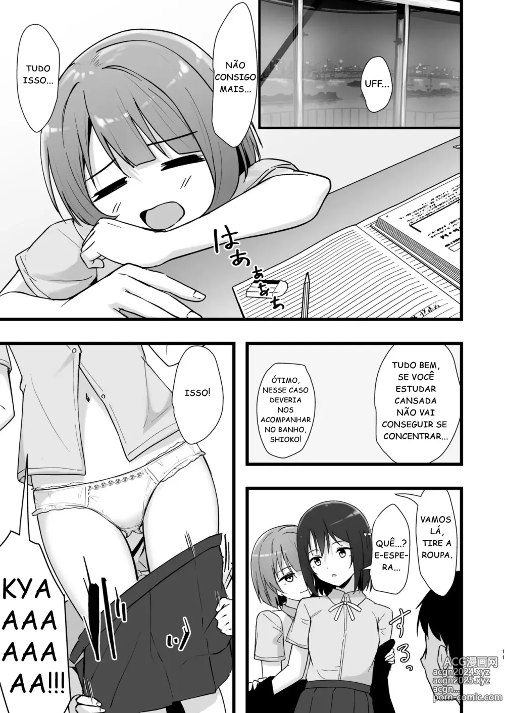 Page 10 of doujinshi O Paradigma de Shioriko e Kasumi