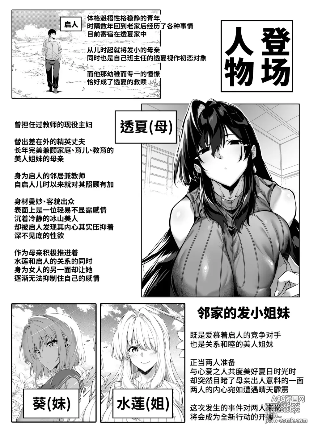 Page 2 of doujinshi 坠欢重拾之夏5 -盛夏与田舍与发小之母-