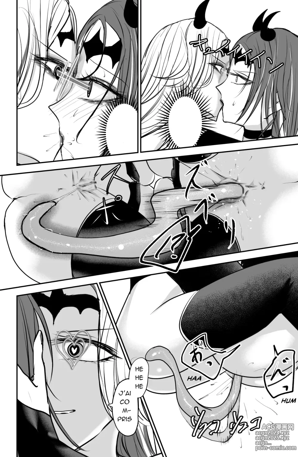 Page 25 of doujinshi La lutte acharnée contre les démons du sexe.