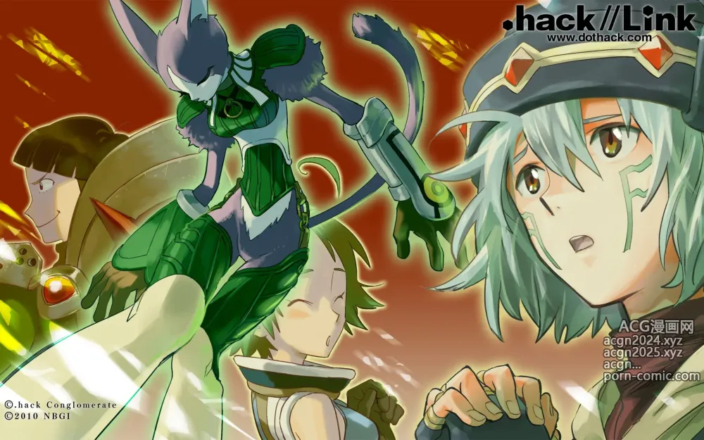 Page 2 of imageset .Hack//Link Wallapapers / Dot Hack//Link Wallapapers