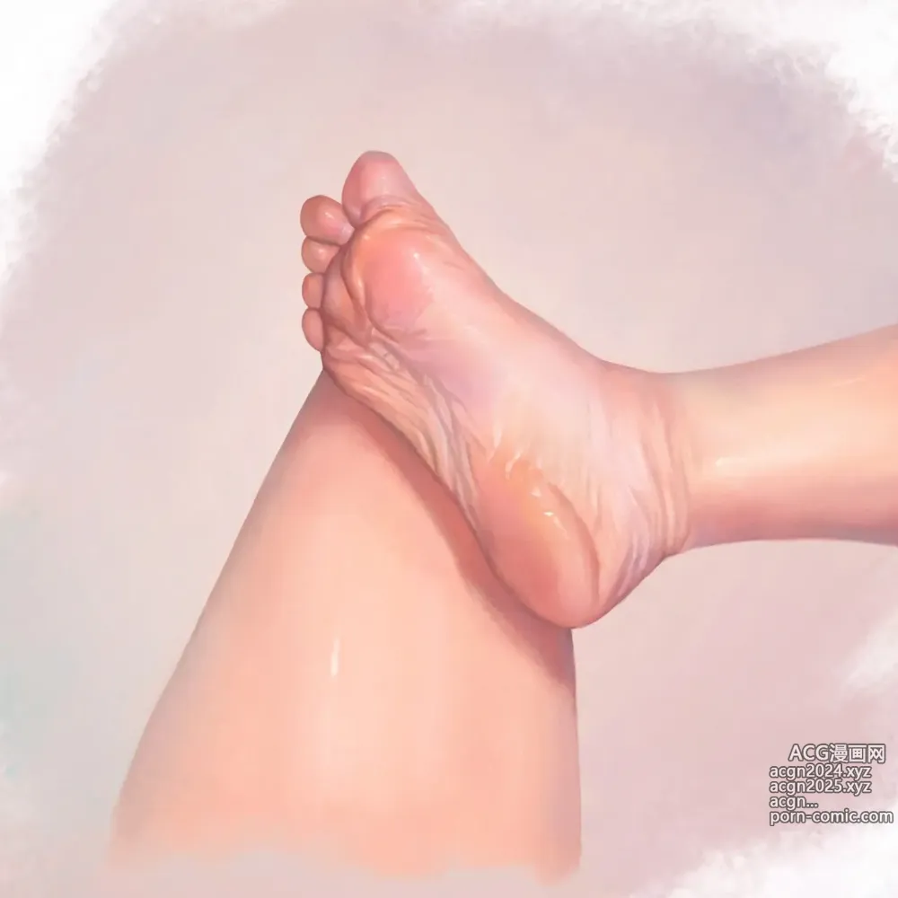 Page 3 of imageset Selected Realistic Foot Paintings