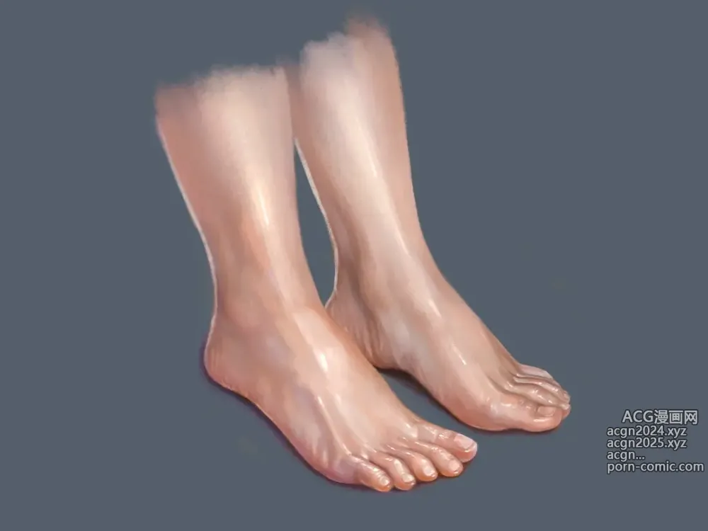 Page 35 of imageset Selected Realistic Foot Paintings