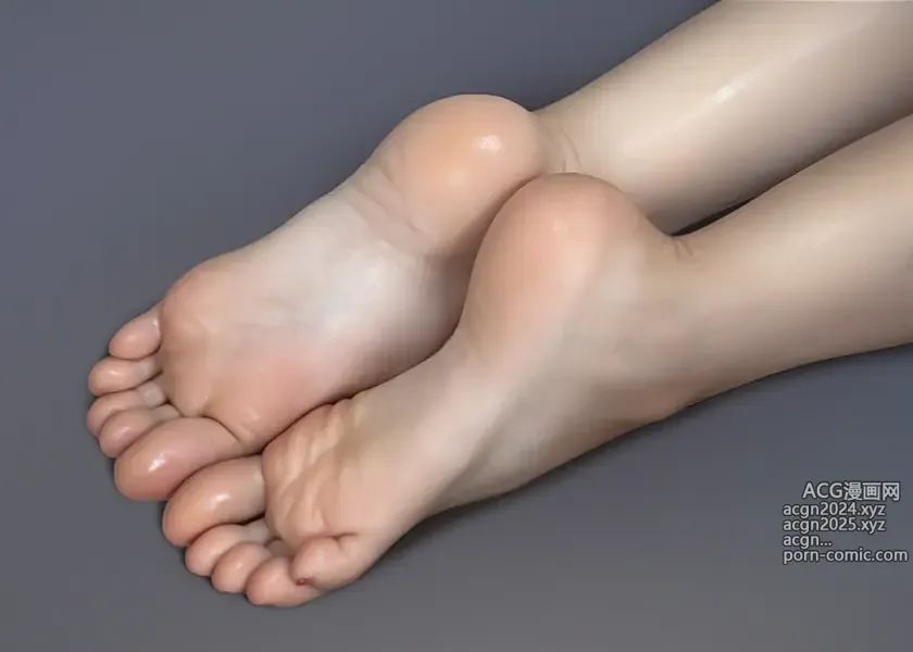 Page 7 of imageset Selected Realistic Foot Paintings