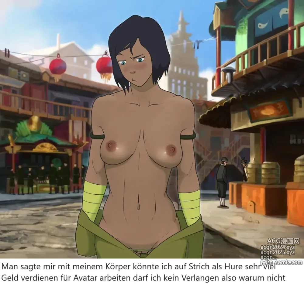 Page 1 of imageset Korra geht auf den Strich deutsch / german fanmade