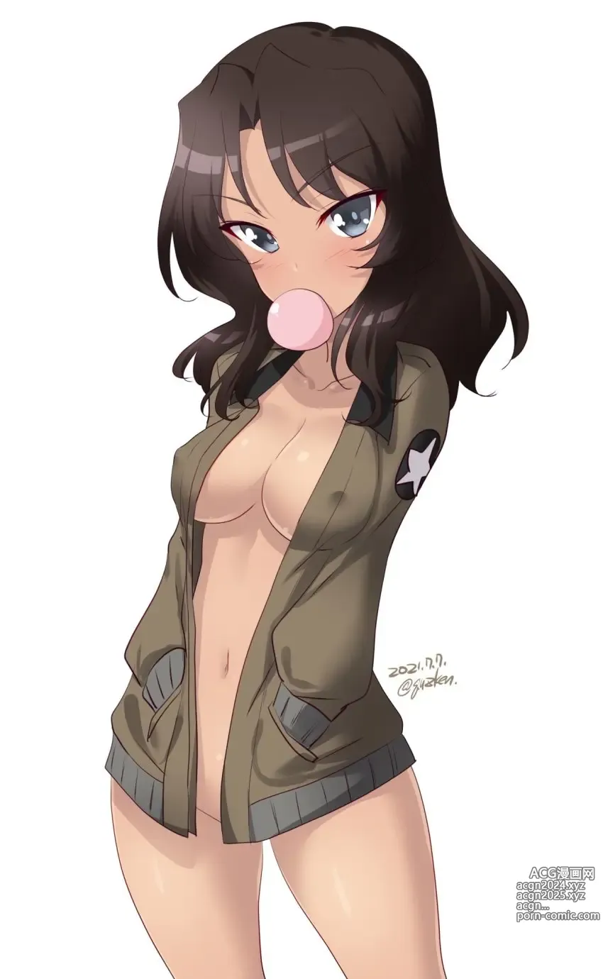 Page 46 of imageset Girls Und Panzer Collection