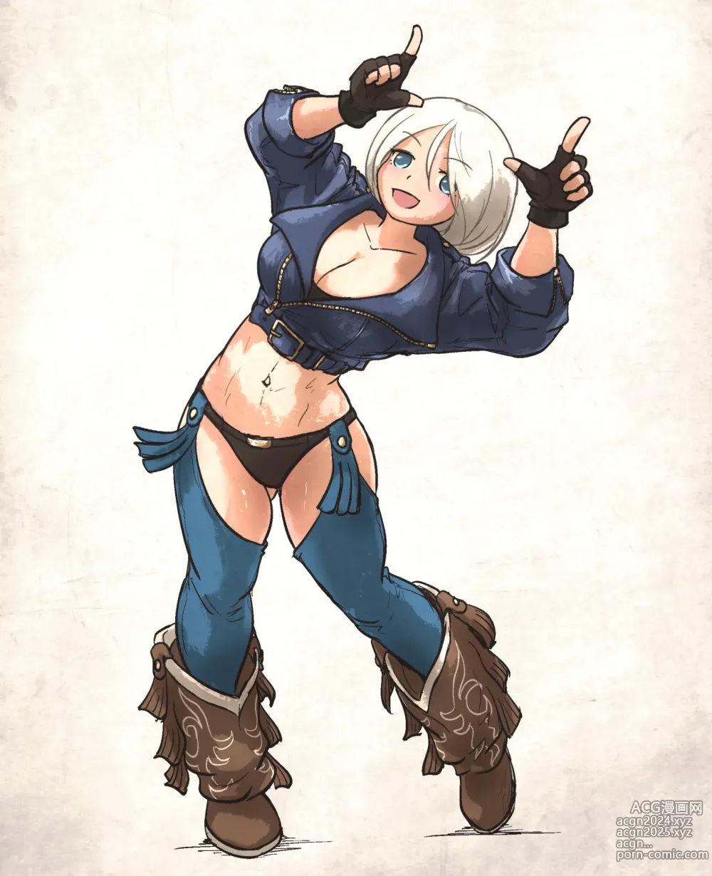 Page 218 of imageset Angel KOF Collection