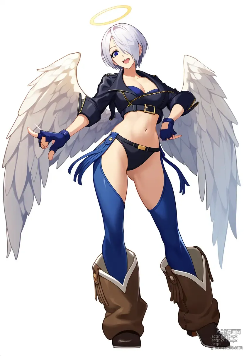 Page 255 of imageset Angel KOF Collection