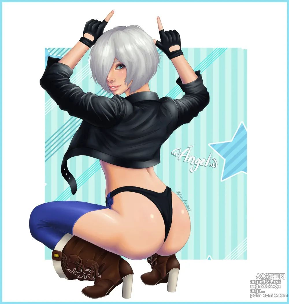 Page 258 of imageset Angel KOF Collection