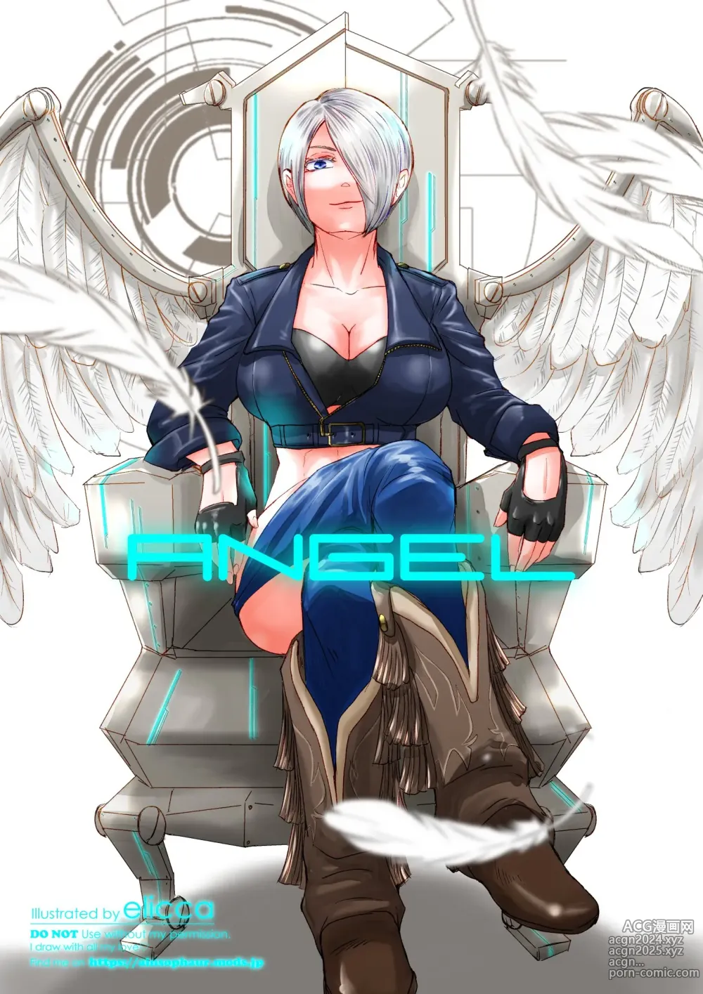 Page 324 of imageset Angel KOF Collection