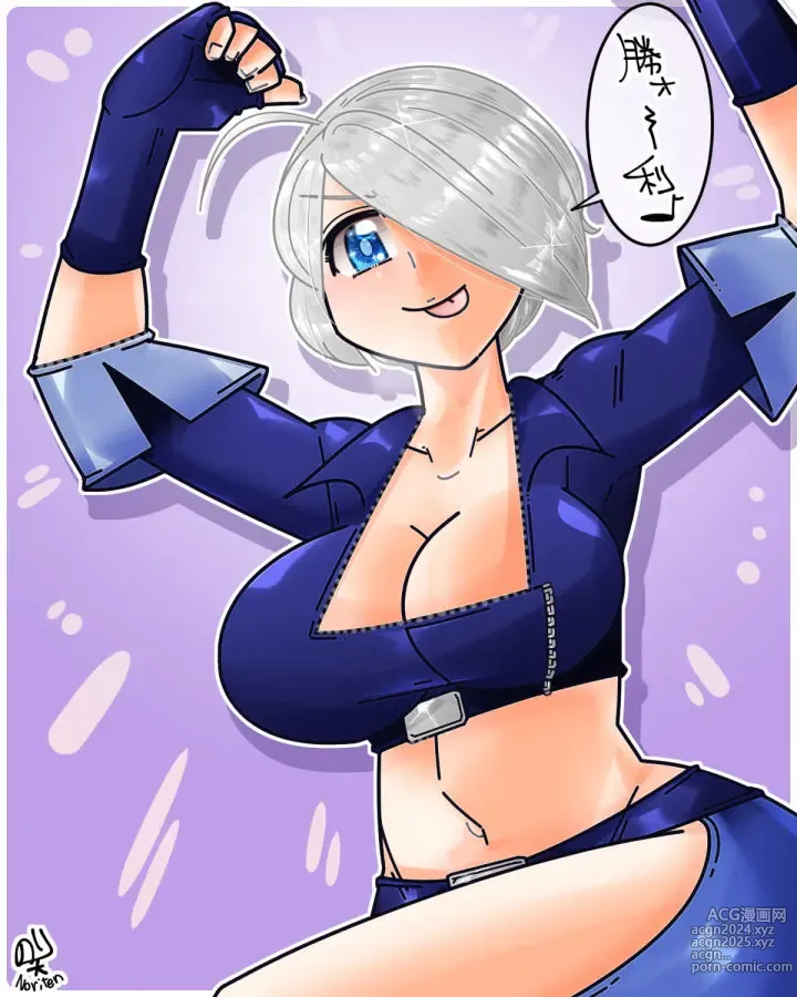 Page 387 of imageset Angel KOF Collection