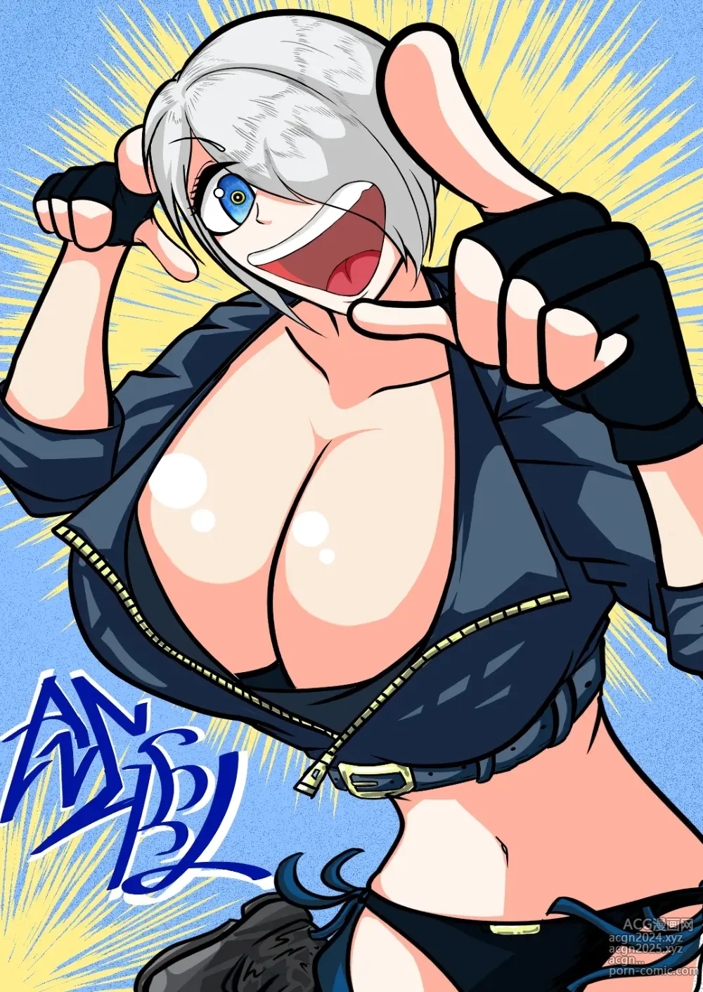 Page 396 of imageset Angel KOF Collection