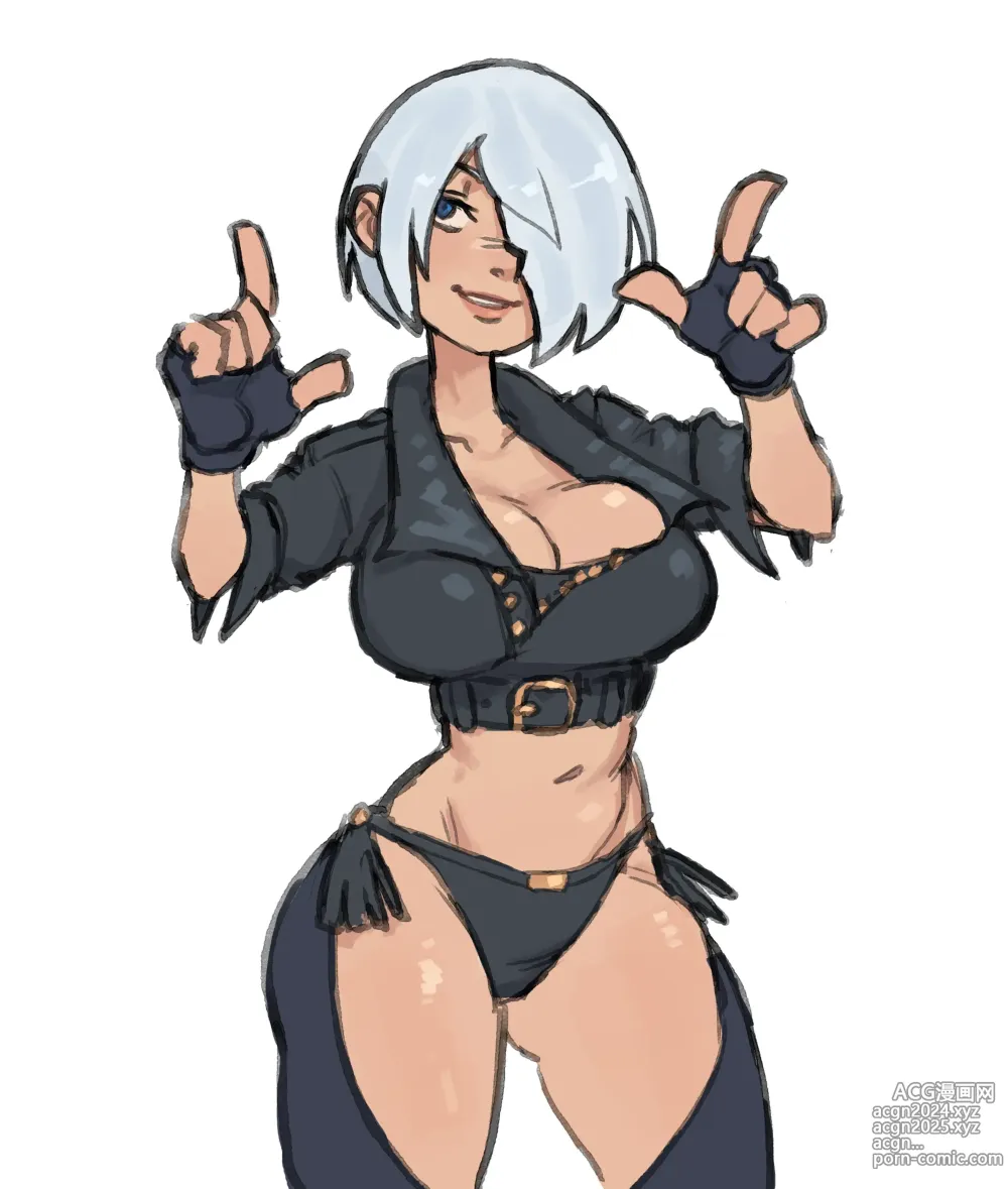 Page 400 of imageset Angel KOF Collection