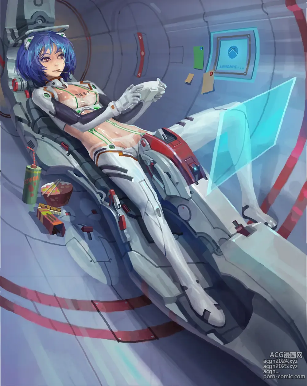 Page 129 of imageset Rei Ayanami - Collection