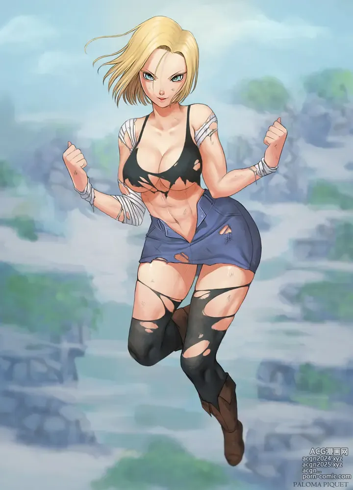 Page 115 of imageset Android 18 and Friends - Collection