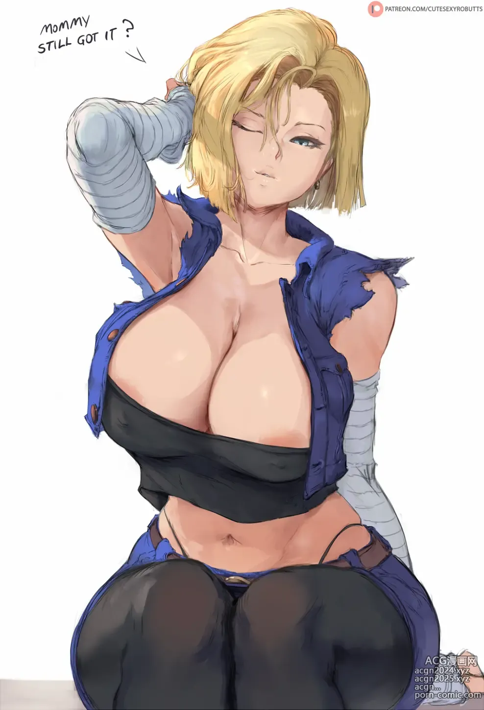 Page 16 of imageset Android 18 and Friends - Collection