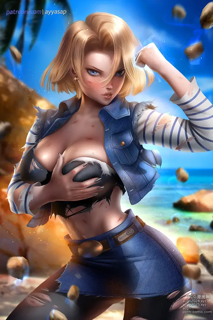 Page 222 of imageset Android 18 and Friends - Collection