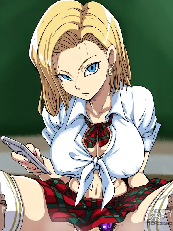 Page 229 of imageset Android 18 and Friends - Collection