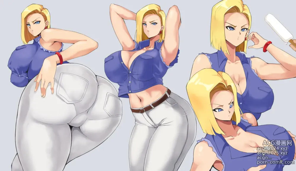 Page 309 of imageset Android 18 and Friends - Collection