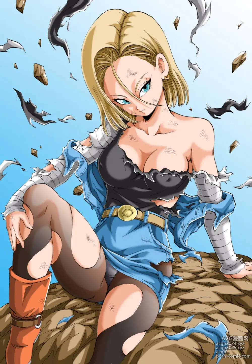 Page 372 of imageset Android 18 and Friends - Collection