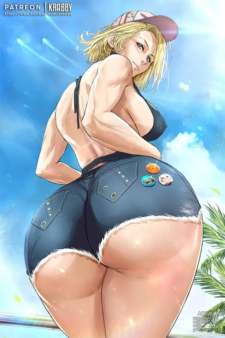 Page 384 of imageset Android 18 and Friends - Collection