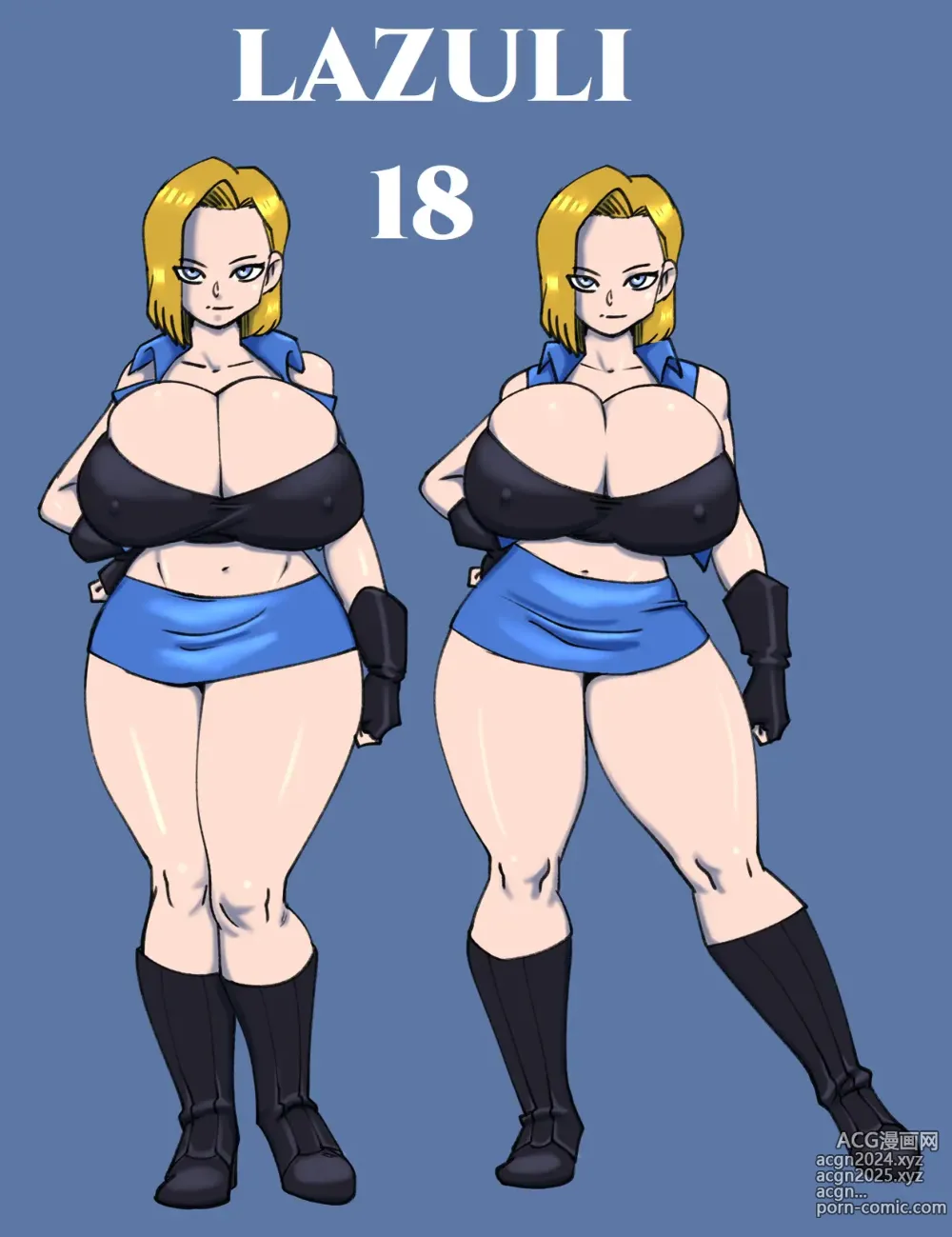 Page 73 of imageset Android 18 and Friends - Collection