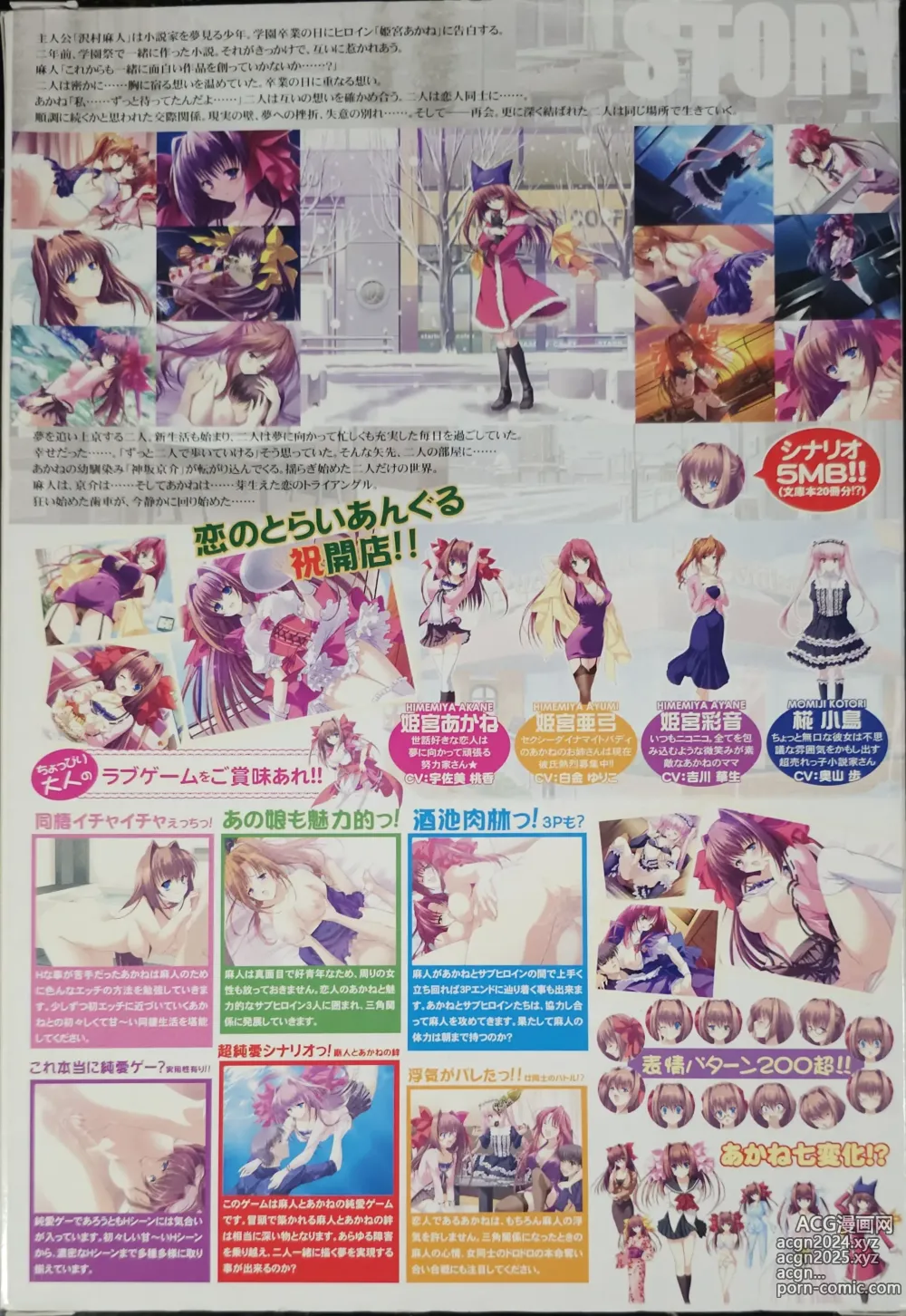 Page 5 of imageset とらぶるっ！ Boxart and Manual