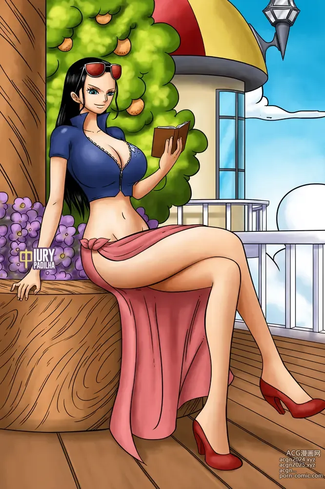 Page 44 of imageset nico robin collection