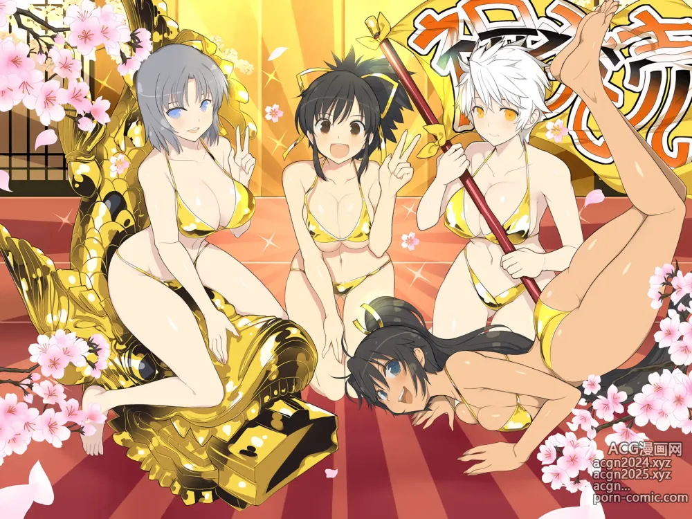 Page 1 of imageset Shinobi Master Senran Kagura New Link Chara Artwork HD