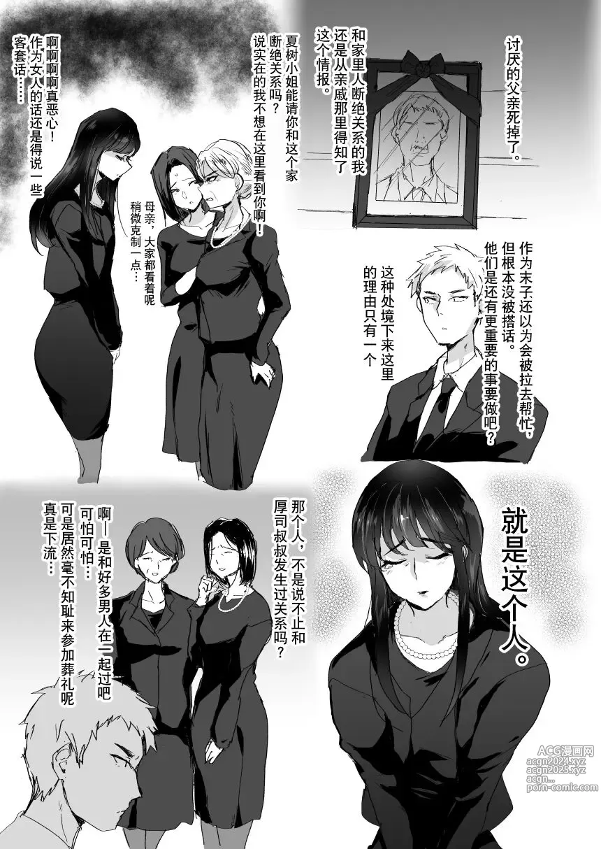 Page 2 of doujinshi 親父の愛人のエロババア♂を犯る！！