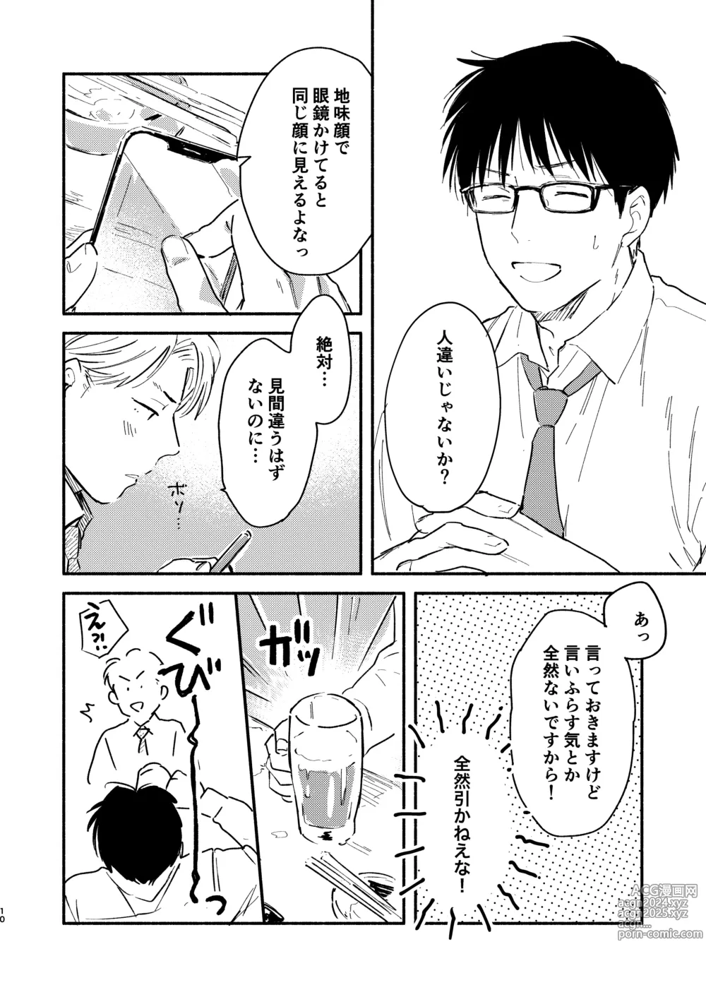 Page 10 of doujinshi Fukugyou Bareta! Nonke Ryman ni Sharei o Chiratsukasete xx Shite Moratta 2