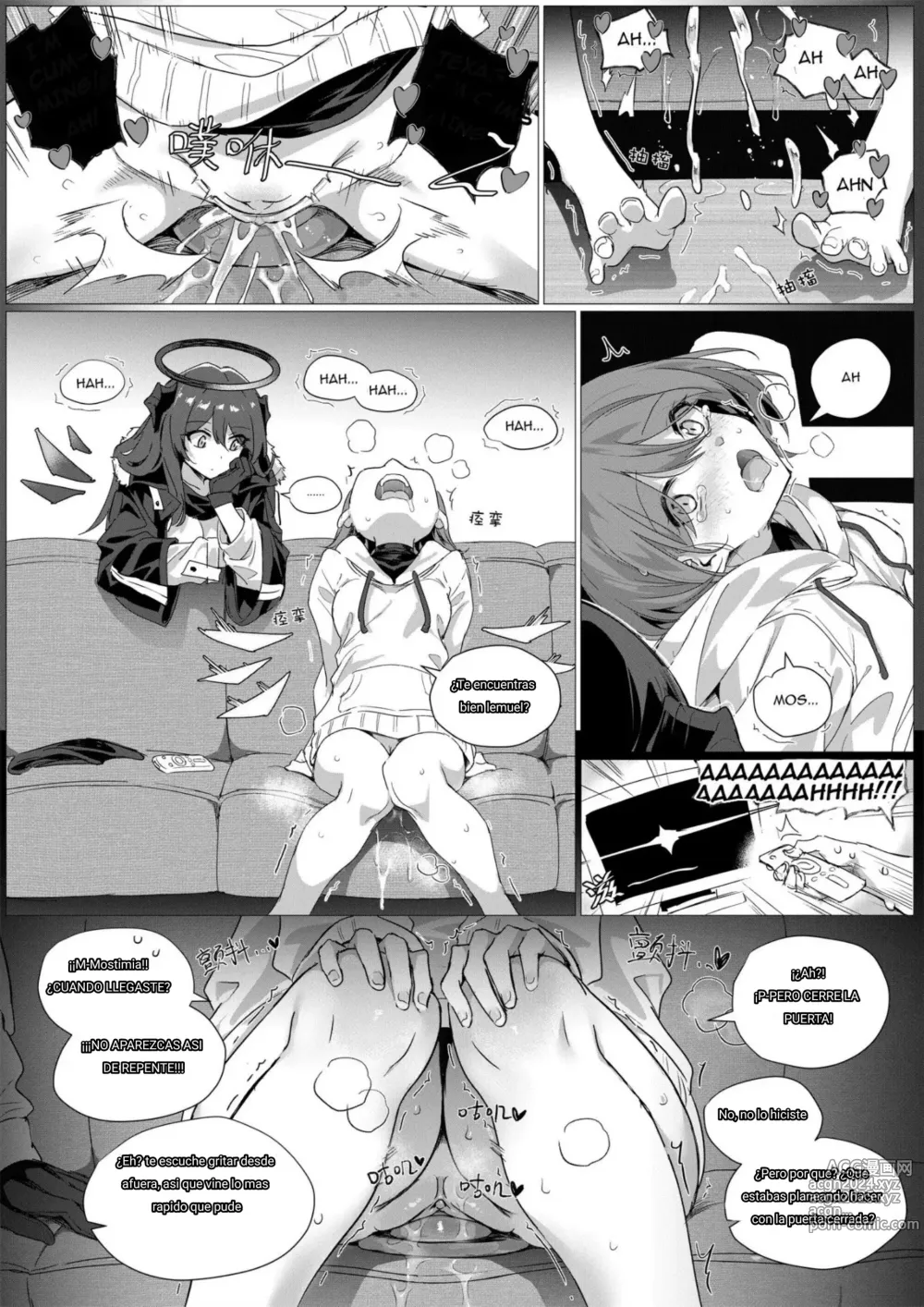 Page 39 of doujinshi 2 Texas x Exusiai (decensored)