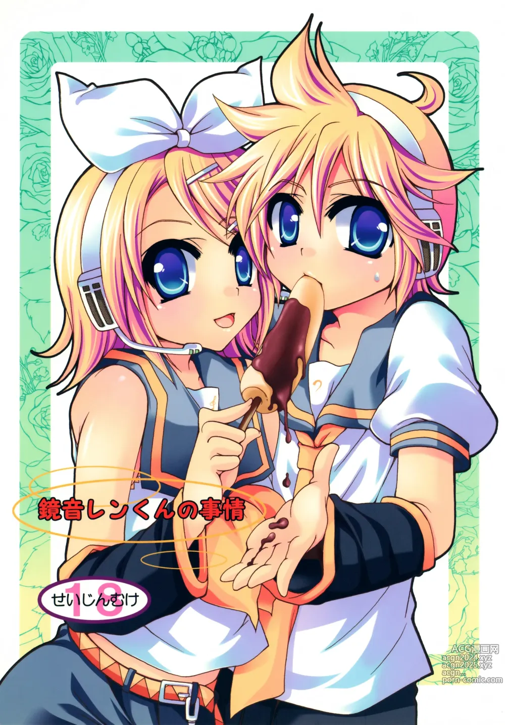 Page 1 of doujinshi Kagamine Len-kun no Jijou