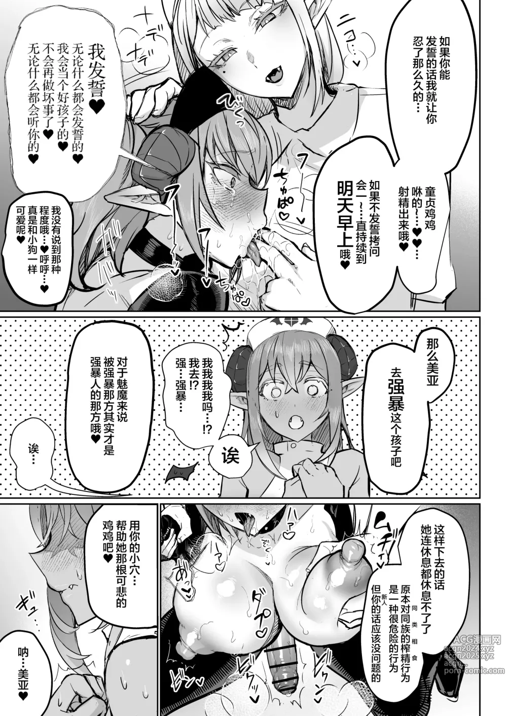 Page 25 of doujinshi Futanari Chiryou Succubus Clinic Zero ~Succubus Kenshuu Choukyou Hen~