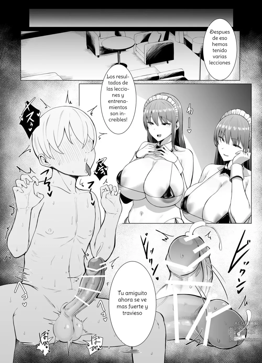 Page 45 of doujinshi Koushinchou Futago Maid no Ochinpo Lesson