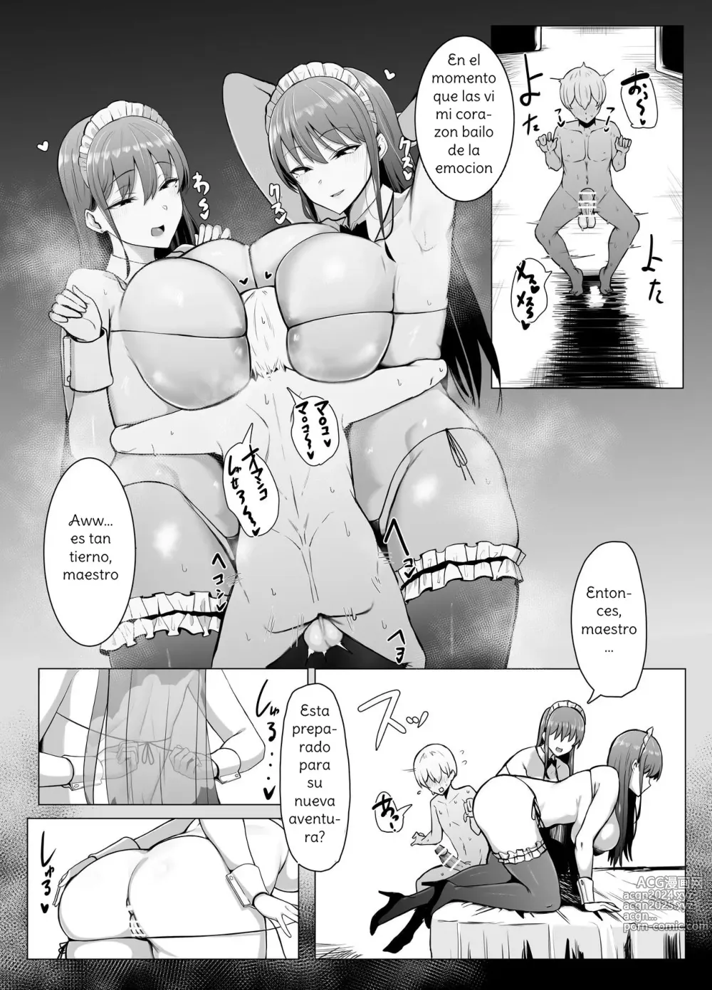 Page 46 of doujinshi Koushinchou Futago Maid no Ochinpo Lesson