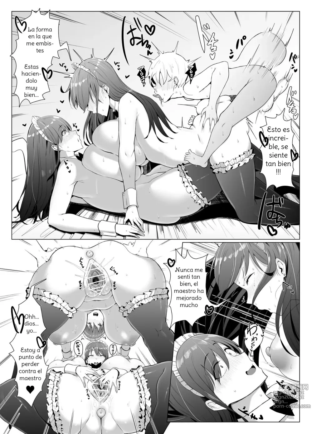 Page 49 of doujinshi Koushinchou Futago Maid no Ochinpo Lesson