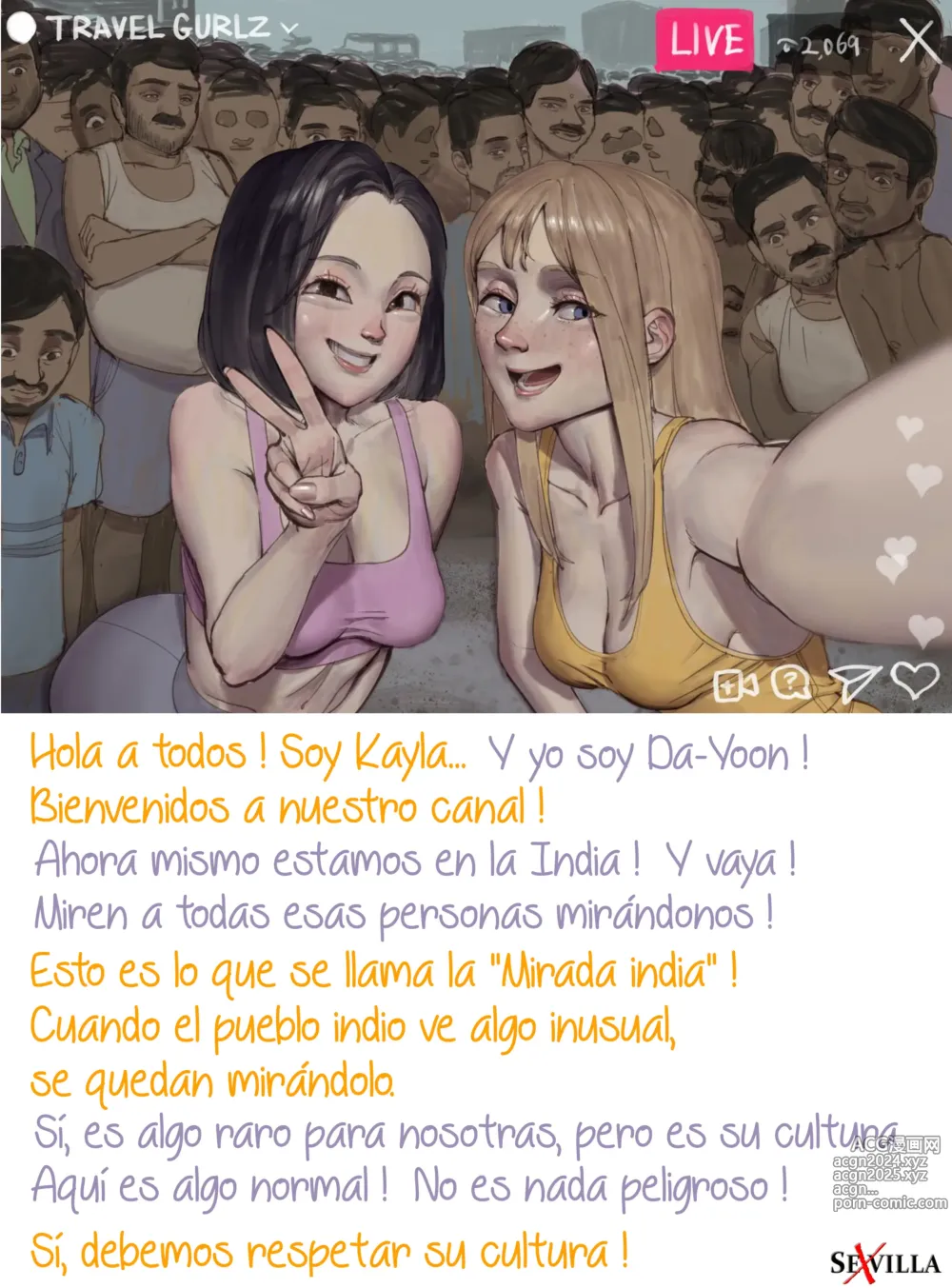 Page 3 of manga CHICAS VIAJERAS