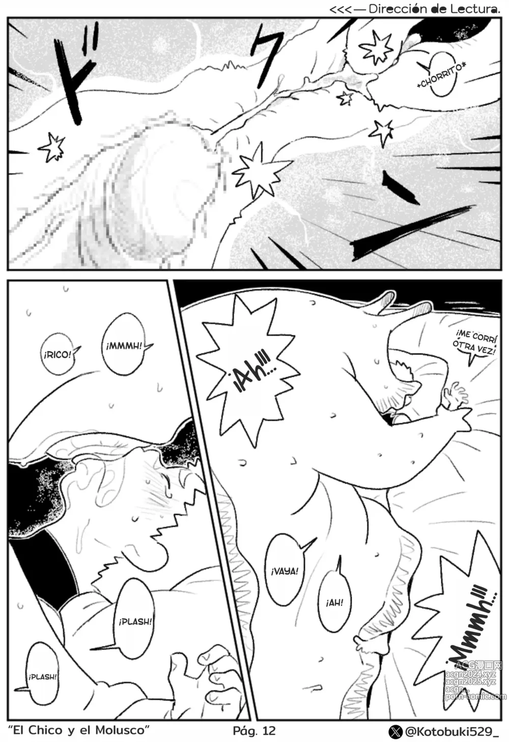 Page 13 of doujinshi El Chico y el Molusco