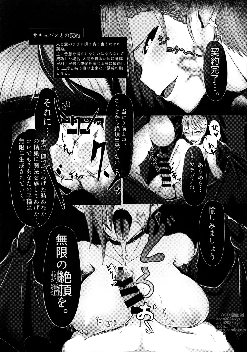 Page 11 of doujinshi Monster Girl Grand Tour Succubus Hen