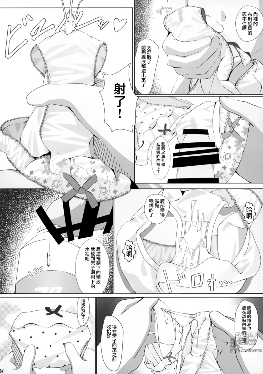 Page 22 of doujinshi Tsukiyuki no Nuno