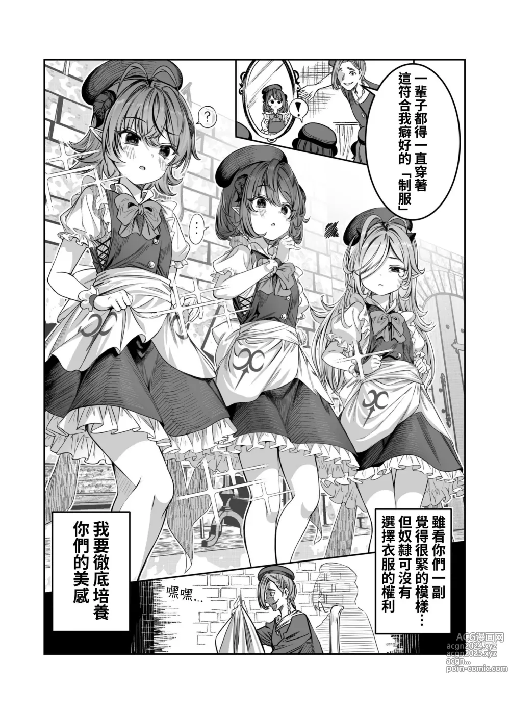 Page 9 of doujinshi Dorei o Choukyou shite Harem Tsukuru ~Sodateta Dorei-tachi to Junai Harem H suru made no Hanashi~ Manga Ban