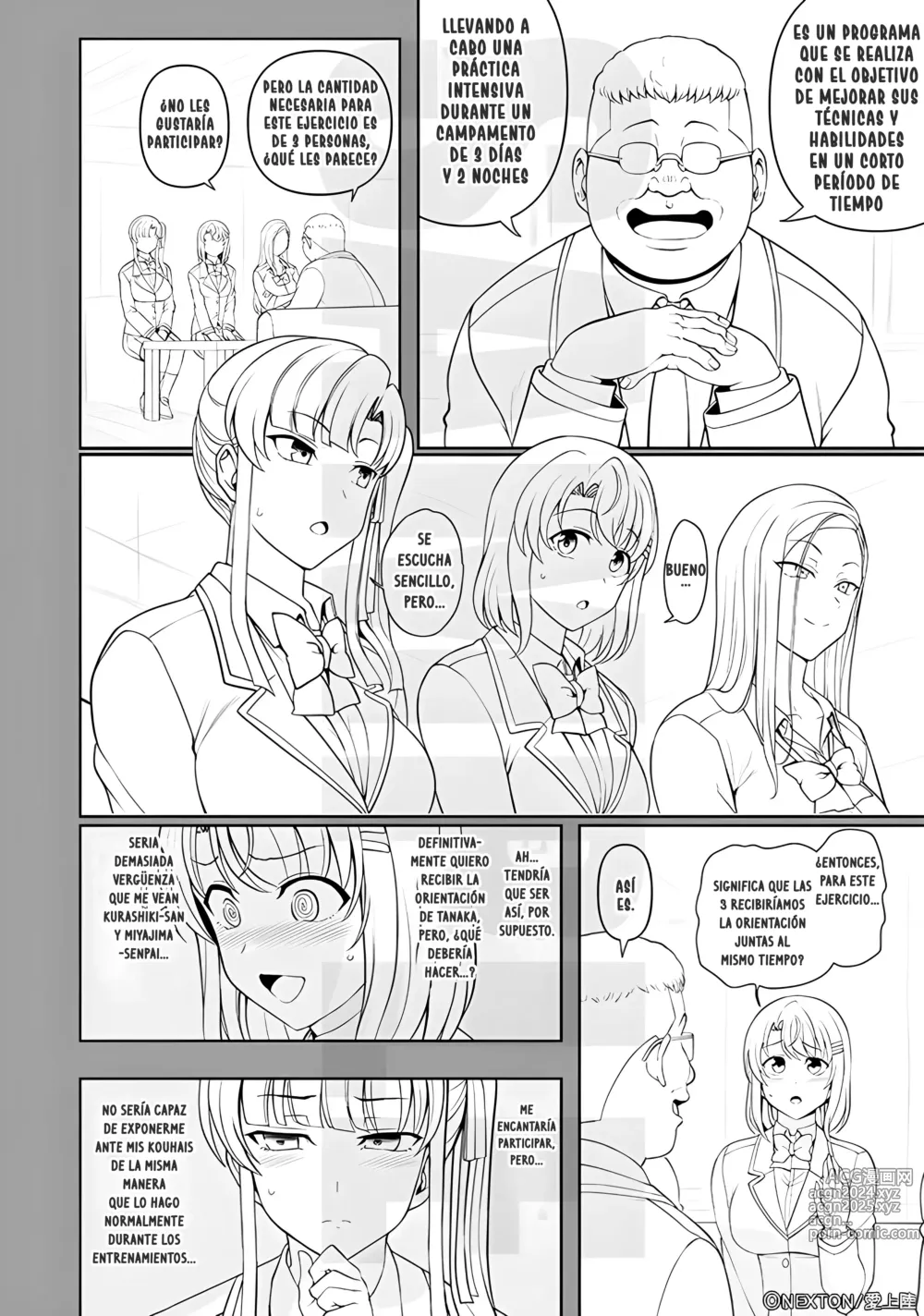 Page 5 of doujinshi Saimin Seishidou: Campamento de entrenamiento combinado.