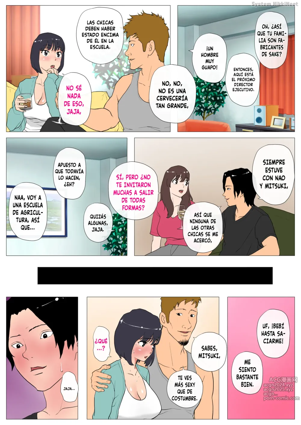 Page 4 of doujinshi Joukyou Share House 2 ~Honmono no Osu o Shitte shimatta Kanojo~