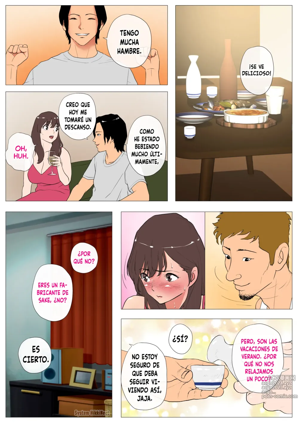 Page 62 of doujinshi Joukyou Share House 2 ~Honmono no Osu o Shitte shimatta Kanojo~