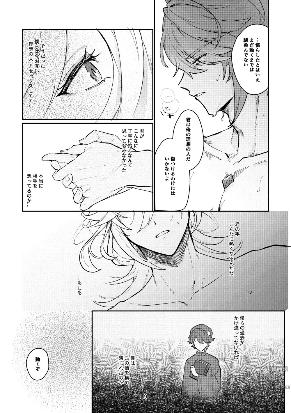 Page 8 of doujinshi 36.8℃ no kyoukai