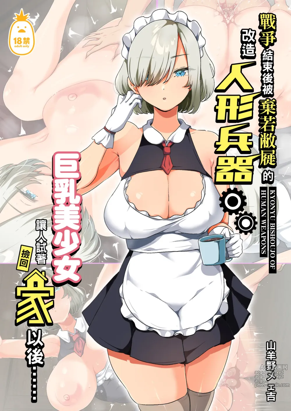 Page 2 of doujinshi 戦争が終わって用済みになった人間兵器の巨乳美少女を拾って家に持ち帰ってみたら…1-2