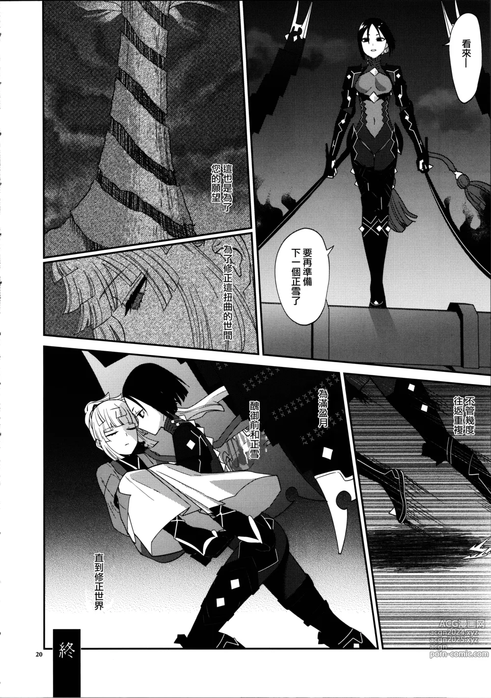 Page 20 of doujinshi Negai no Ura de 丨希冀之裡