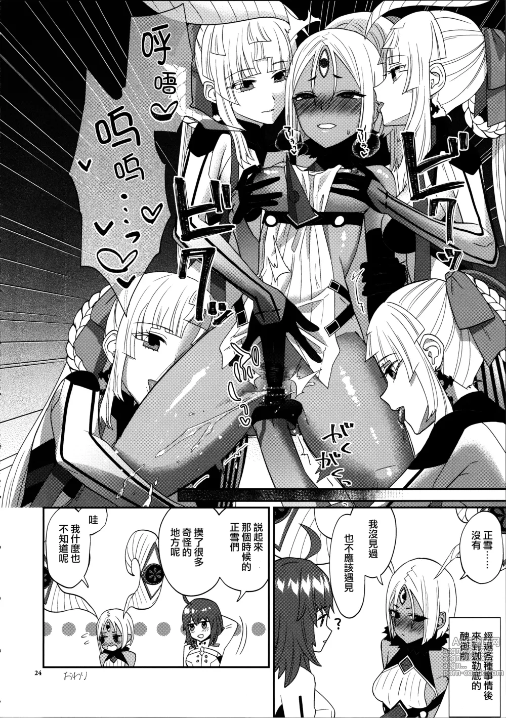 Page 24 of doujinshi Negai no Ura de 丨希冀之裡