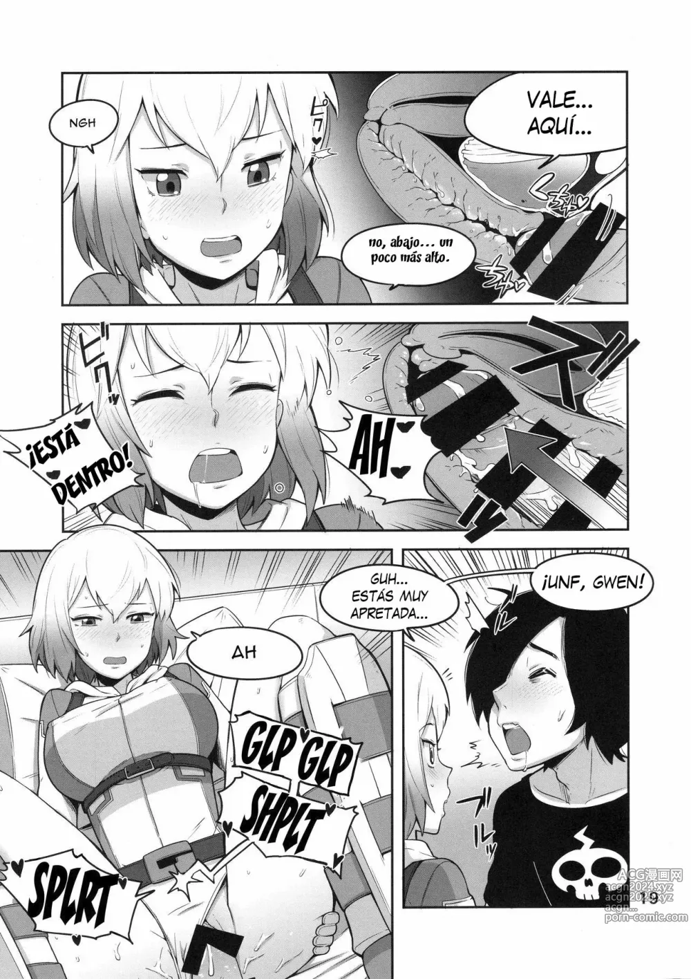 Page 19 of doujinshi Gwenpool