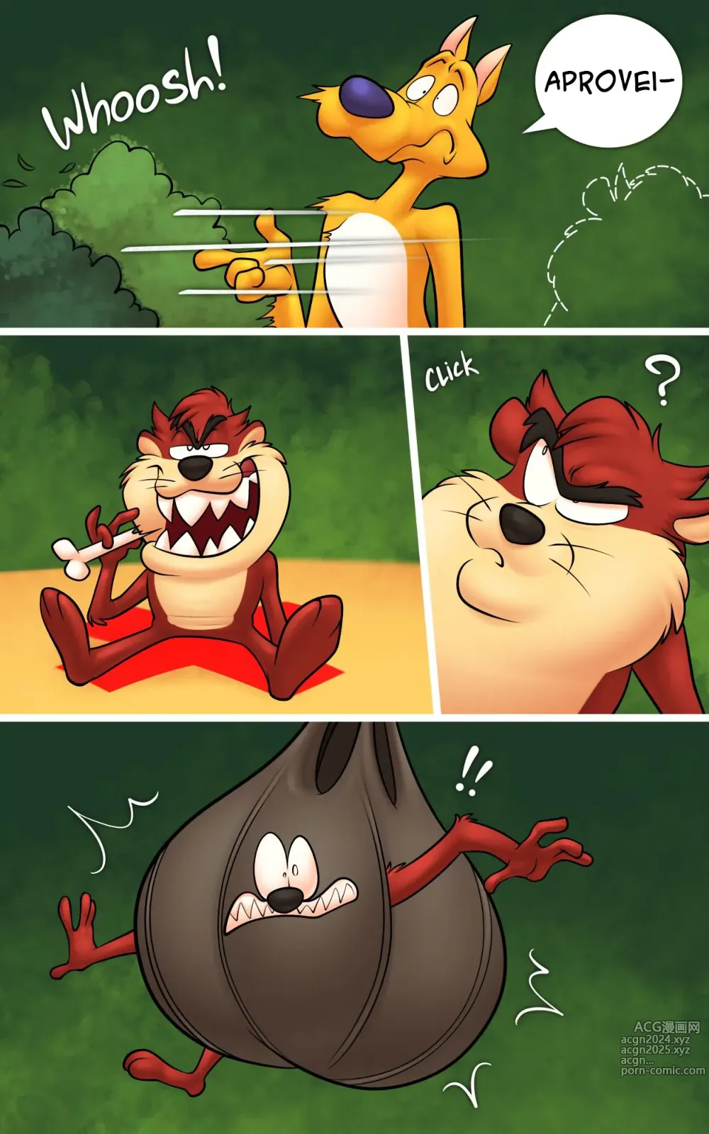 Page 33 of doujinshi Scooby-doo and the big bad werewolf !